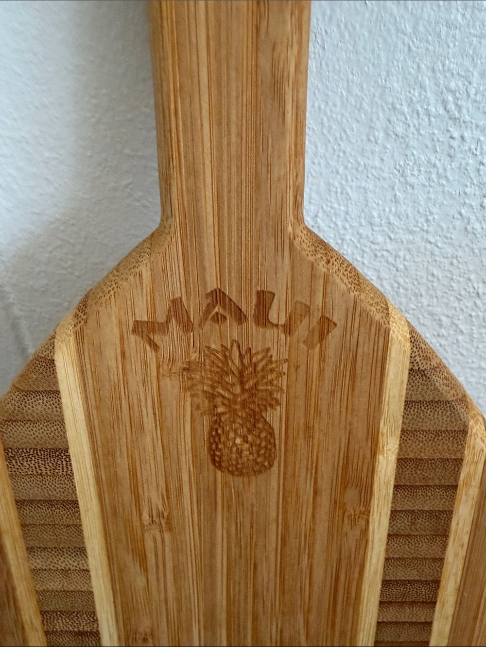 MAUI Paddle Shaped Cutting/Serving Board - Bamboo Wood - Picture 2 of 5